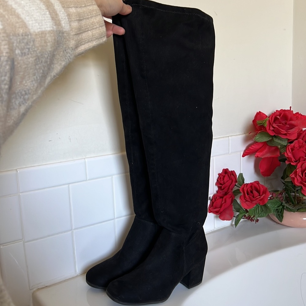 Christian Siriano Over the knee boots size 8
